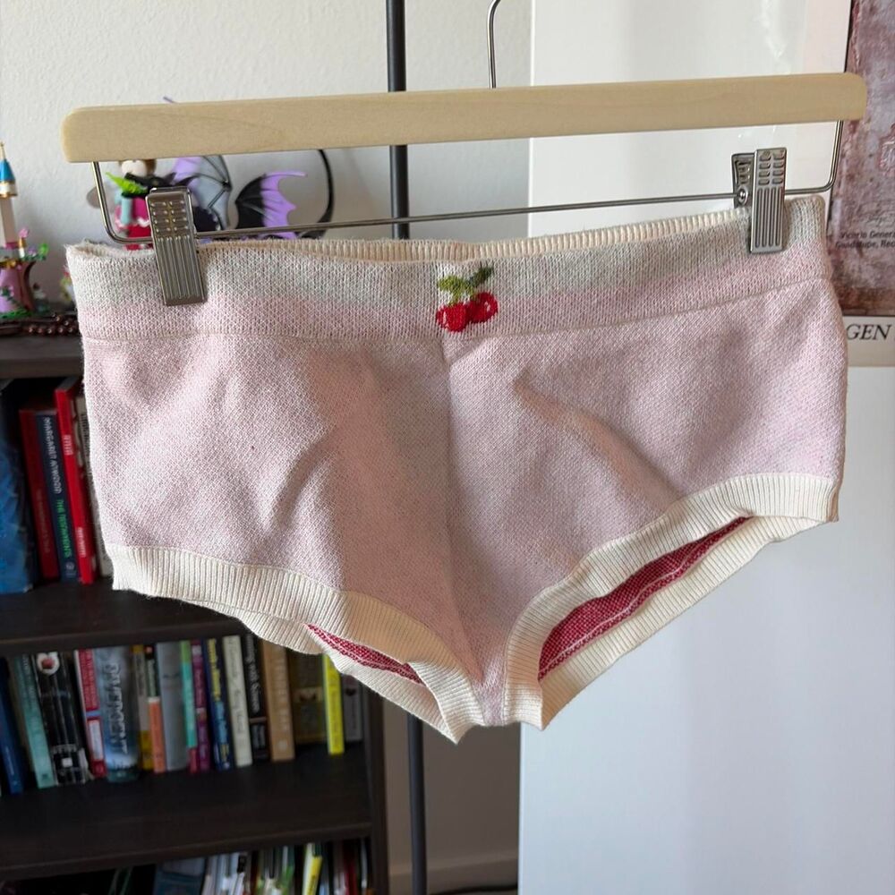 Free People Thermal Lounge Briefs Medium